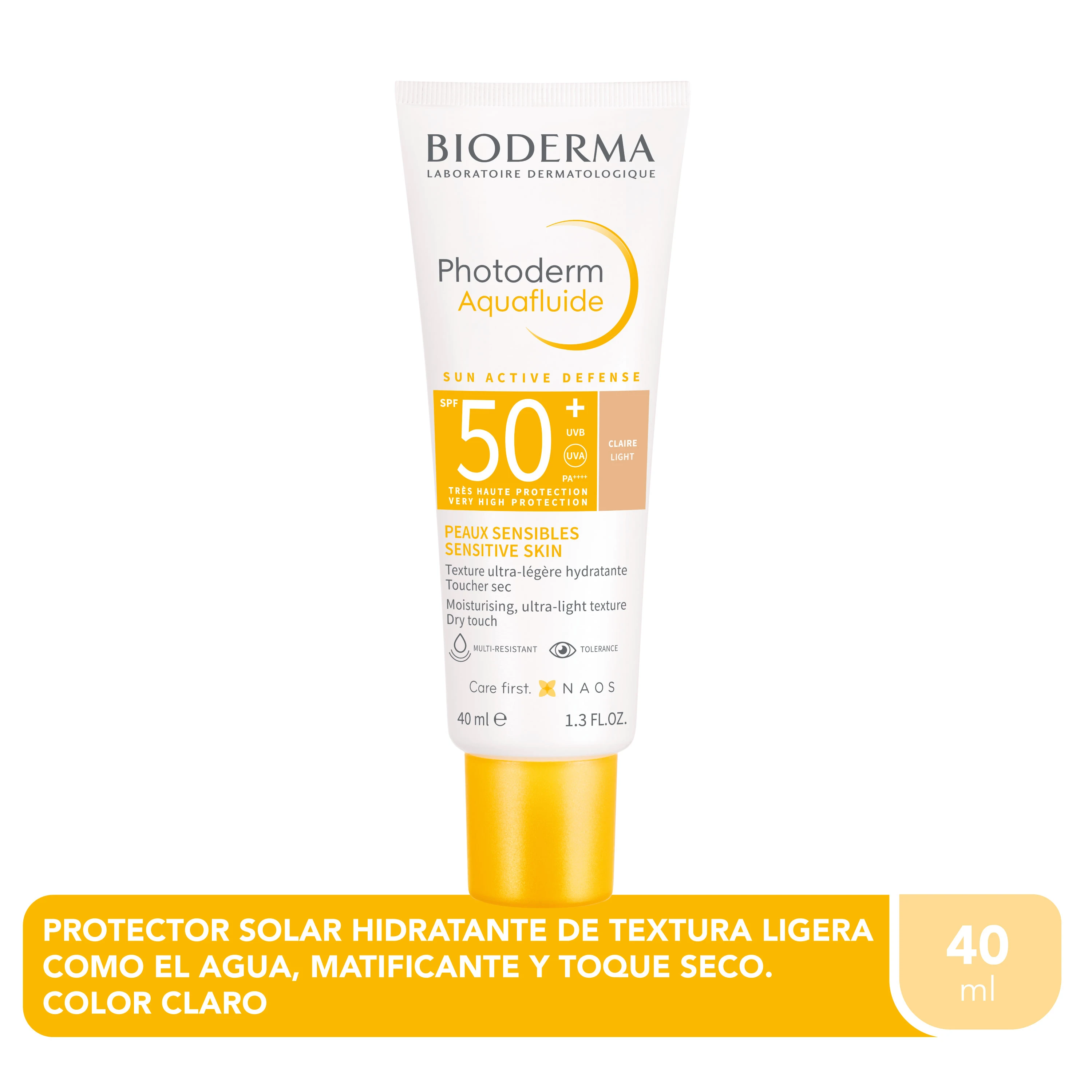 Photoderm Aquafluido Spf 50+ Claire 40 Ml